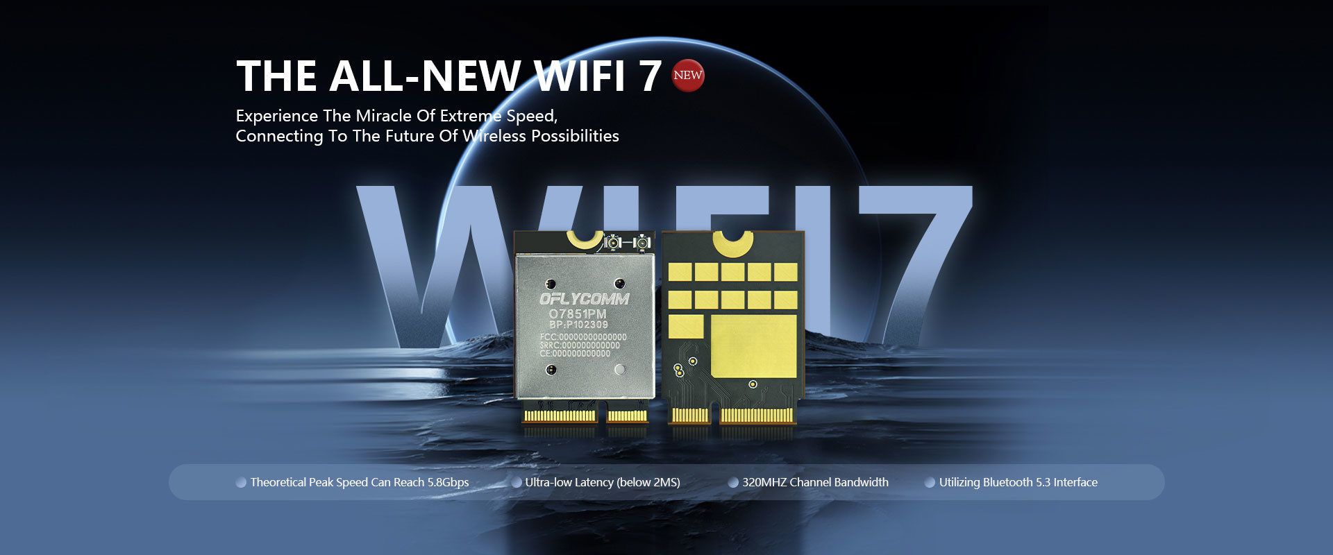 Qualidade Módulo WiFi7 fábrica